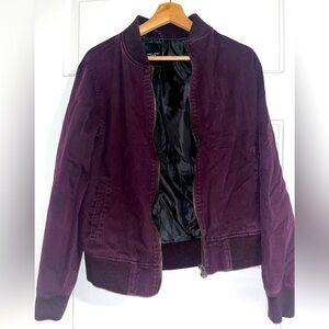 New Look Men’s denim lined jacket small